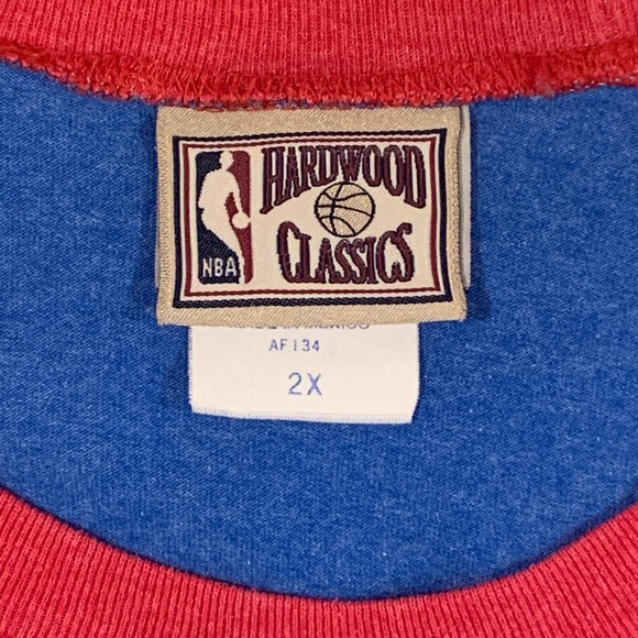 Retro Denver Nuggets Hardwood Classics Shirt XXL - Picture 3 of 3